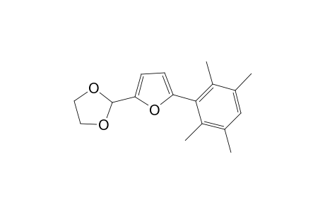 2-(5-(2,3,5,6-Tetramethylphenyl)furan-2-yl)-1,3-dioxolane