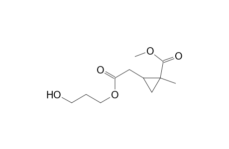 1-(2-Oxo-3,7-dioxa-heptyl)-2-methoxycarbonyl-2-methyl-cyclopropane