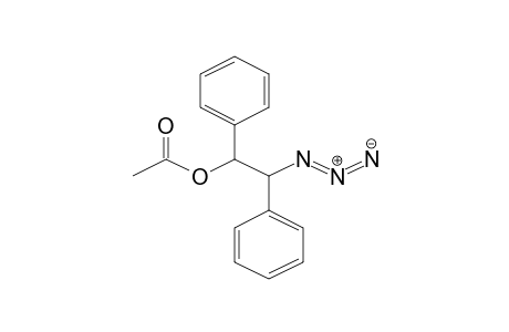 (2-azido-1,2-diphenyl-ethyl) acetate