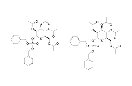 2,3,4,6-TETRA-O-ACETYL-5-THIO-ALPHA-D-MANNOPYRANOSYL-DIBENZYL-PHOSPHATE