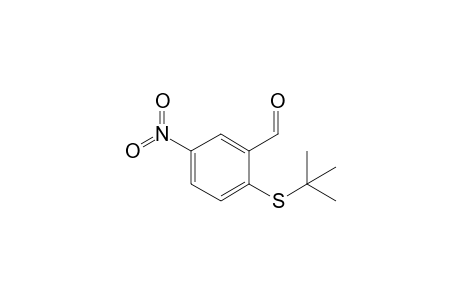 2-Tert-butylthio-5-nitrobenzaldehyde