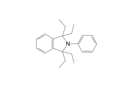 ISOINDOLINE, 2-PHENYL-1,1,3,3- TETRAETHYL-,