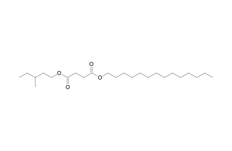 Succinic acid, 3-methylpentyl tetradecyl ester