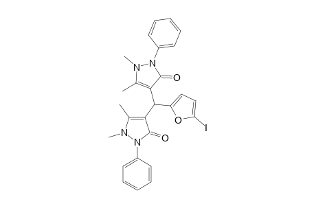 4,4'-(5-Iodofurfurylidene)bis(antipyrine)