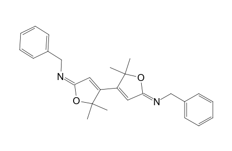 (Z)-2,2'-bis(benzylimino)5,5,5',5'-tetramethyl-2,5,2',5'-tetrahydro[4,4']bifuranyl