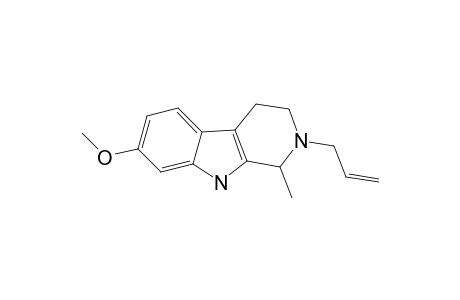 11-Methoxy-3-methyl-4-allyl-3,4,5,6-tetrahydro-.beta.-carboline