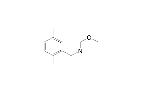 1H-Isoindole, 3-methoxy-4,7-dimethyl-