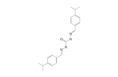 p-isopropylbenzaldehyde, carbohydrazone