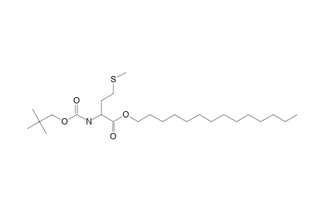 L-Methionine, N-neopentyloxycarbonyl-, tetradecyl ester