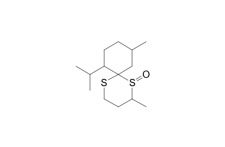 7-Isopropyl-2,10-dimethyl-1,5-dithia-spiro[5.5]undecane 1-oxide