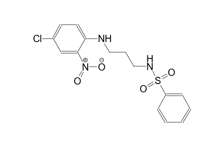 N-[3-(4-Chloro-2-nitro-phenylamino)-propyl]-benzenesulfonamide