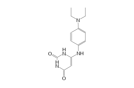 6-[4-(diethylamino)anilino]-2,4(1H,3H)-pyrimidinedione