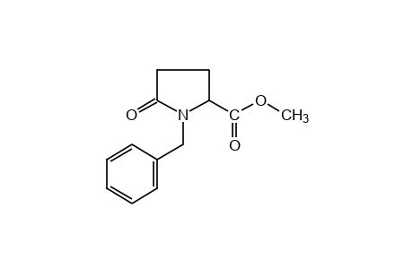 1-benzyl-5-oxo-2-pyrrolidinecarboxylic acid, methyl ester