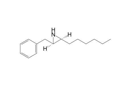 cis-2-benzyl-3-hexylaziridine