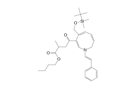 4-[(3Z,5E,7E)-6-[[tert-butyl(dimethyl)silyl]oxymethyl]-1-[(E)-2-phenylethenyl]-2H-azocin-7-yl]-2-methyl-4-oxobutanoic acid butyl ester