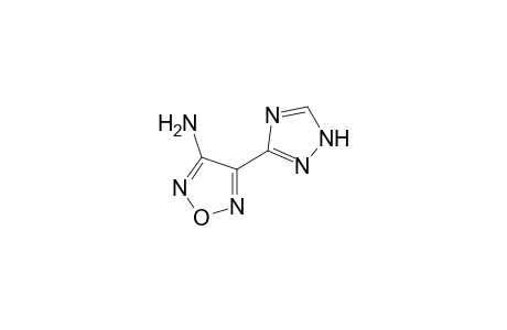 4-(1H-1,2,4-triazol-3-yl)-1,2,5-oxadiazol-3-ylamine