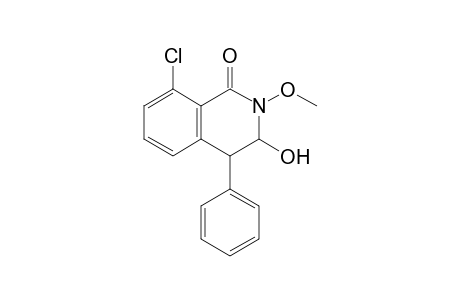 8-Chloro-3-hydroxy-2-methoxy-4-phenyl-3,4-dihydroisoquinolin-1(2H)-one