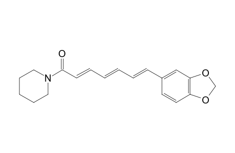 Piperettine;1-[7-(1,3-benzodioxol-5-yl)-1-oxo-2,4,6-heptatrienyl]-piperidine