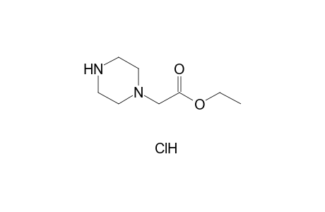1-piperazineacetic acid, ethyl ester, hydrochloride