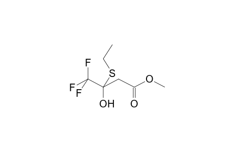 4,4,4-TRIFLUORO-3-HYDROXY-3-ETHYLTHIOBUTANOIC ACID, METHYL ESTER