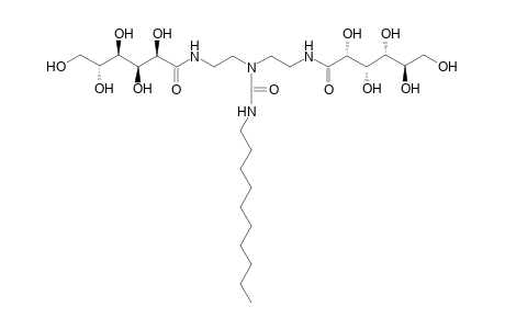 N,N'-{[(DECYLCARBAMOYL)IMINO]DIETHYLENE}BIS-D-GLUCONAMIDE