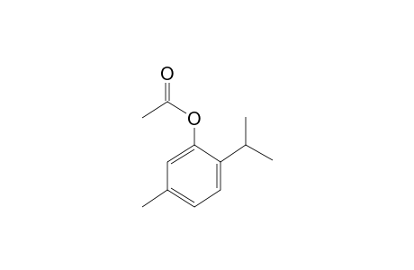 2-Acetoxy-1-isopropyl-4-methylbenzene