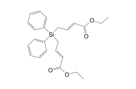 4-[(4-Oxo-hex-2-enyl)-diphenyl-silanyl]-but-2-enoic ethyl ester