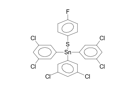 TRIS(3,5-DICHLOROPHENYL)TIN 4-FLUOROTHIOPHENOLATE