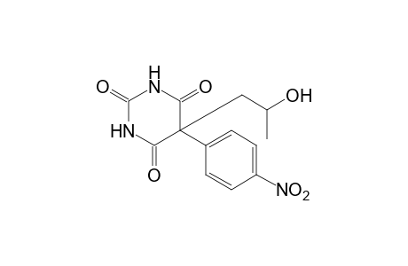 5-(2-hydroxypropyl)-5-(p-nitrophenyl)barbituric acid