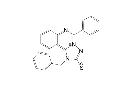 1-Benzyl-5-phenyl-2-mercapto-1,3,4-triazolo[3,2-c]quinazolin-4-ium
