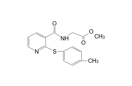 N-[2-(p-tolylthio)nicotinoyl]glycine, methyl ester