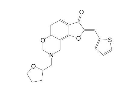 7H-furo[2,3-f][1,3]benzoxazin-3(2H)-one, 8,9-dihydro-8-[(tetrahydro-2-furanyl)methyl]-2-(2-thienylmethylene)-, (2Z)-