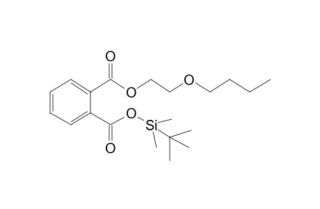 2-((2-Butoxyethoxy)carbonyl)benzoic acid, tbdms derivative