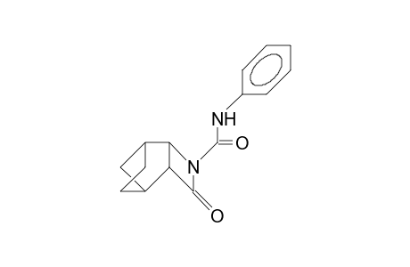 3-Phenylcarbamoyl-aza-4-oxotetracyclo-[4.2.1.0]-nonane