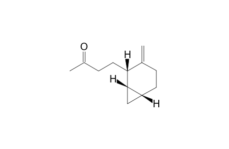 4-(3'-METHYLENE-1'-BETA,6'-BETA-BICYCLO-[1.4.0]-HEPT-2'-ALPHA-YL)-BUTAN-2-ONE