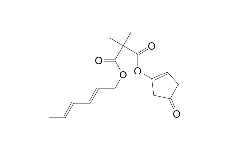 (2,4-hexadienyl)(4-oxocyclopentene-1-yl)-dimethylmalonate