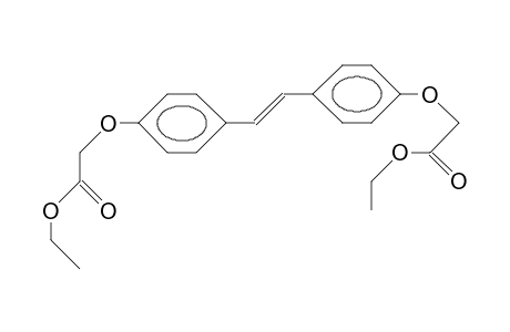 E-4,4'-Bis(ethoxycarbonylmethoxy)-stilbene