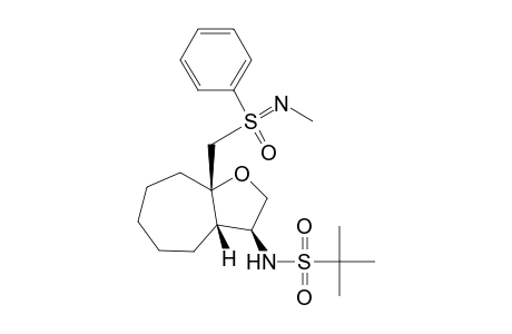 2-Methyl-N-[(3S,3aS,8aR)-8a-({(S)-N-methylphenylsulfonimidoyl}methyl)octa-hydro2H-cyclohepta[b]furan-3-yl]propane-2-sulfonamide