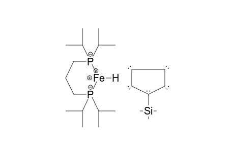 Hydridoiron(II), 1,3-bis(diisopropylphosphino)propane-(.eta.-5-trimethylsilylcyclopentadienyl)-