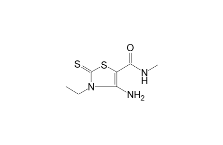 4-Amino-3-ethyl-2-thioxo-2,3-dihydro-thiazole-5-carboxylic acid methylamide