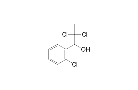 o-chloro-a-(1,1-dichloroethyl)benzyl alcohol