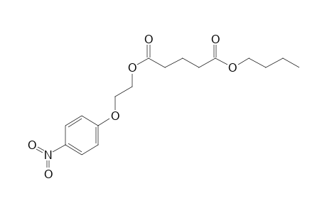 Glutaric acid, butyl 2-(4-nitrophenoxy)ethyl ester