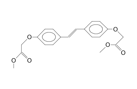 E-4,4'-Bis(methoxycarbonylmethoxy)-stilbene