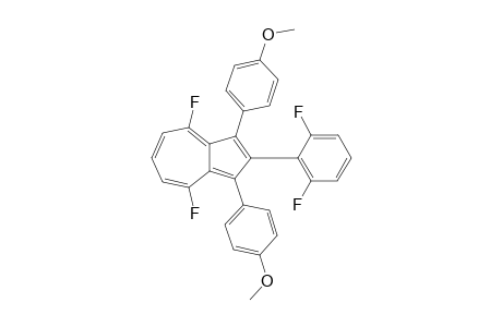 2-(2,6-difluorophenyl)-4,8-difluoro-1,3-bis(4-methoxyphenyl)azulene