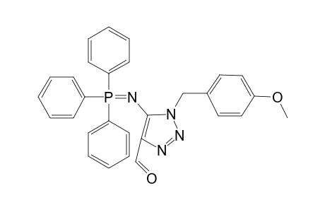 4-formyl-1-(p-methoxybenzyl)-5-[(triphenylphosphoranylidene)amino]-1H-[1,2,3]triazole