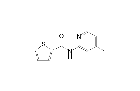 N-(4-methyl-2-pyridinyl)-2-thiophenecarboxamide