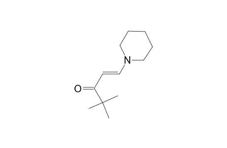 4,4-Dimethyl-1-(1-piperidinyl)-1-penten-3-one