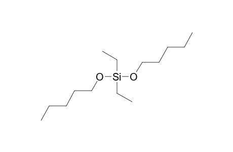 Silane, diethyldipentyloxy-