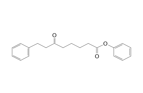 Octanoic acid, 6-oxo-8-phenyl-, phenyl ester