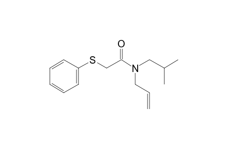 Acetamide, N-allyl-N-isobutyl-2-(phenylthio)-